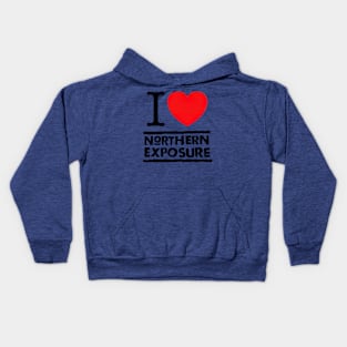 I Heart Northern Exposure Kids Hoodie